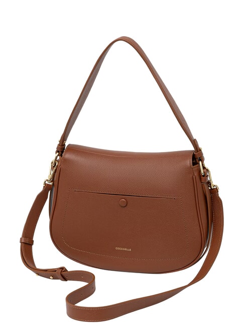 MAVERY sac bandouli&egrave;re Cognac - Sacs pour Femme