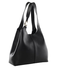 COCCINELLE C-EASY Sac bandouli&egrave;re, avec pochette Noir - Sacs pour Femme - 3