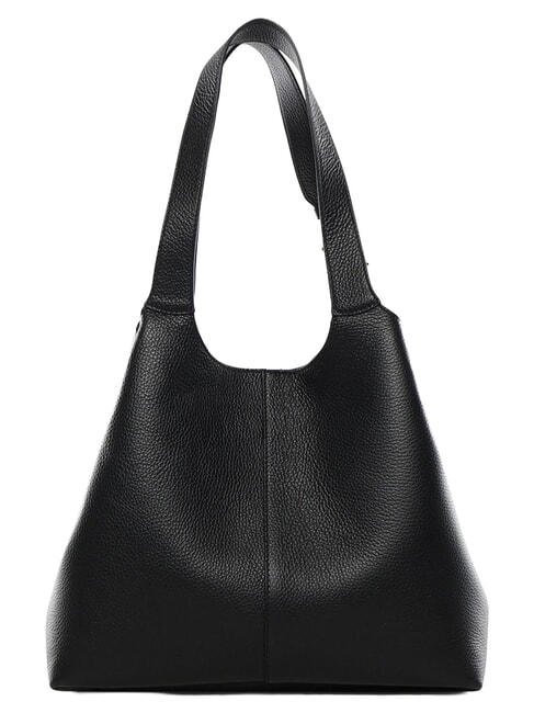C-EASY Sac bandouli&egrave;re, avec pochette Noir - Sacs pour Femme