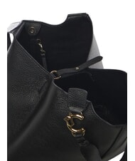 COCCINELLE C-EASY Sac bandouli&egrave;re, avec pochette Noir - Sacs pour Femme - 5