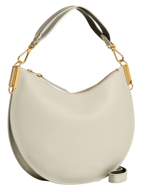 SUNUP Sac &agrave; bandouli&egrave;re en cuir de taille moyenne eucalyptus/boue - Sacs pour Femme