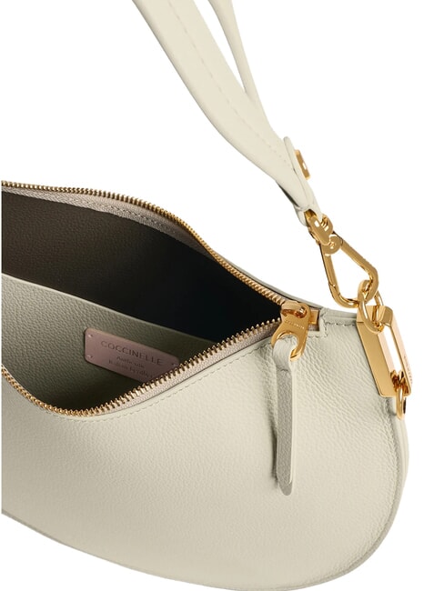 SUNUP Sac &agrave; bandouli&egrave;re en cuir de taille moyenne eucalyptus/boue - Sacs pour Femme