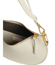 COCCINELLE SUNUP Sac &agrave; bandouli&egrave;re en cuir de taille moyenne eucalyptus/boue - Sacs pour Femme - 3