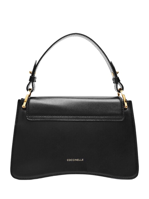 C-ME CALF Sac &agrave; main avec bandouli&egrave;re Noir - Sacs pour Femme