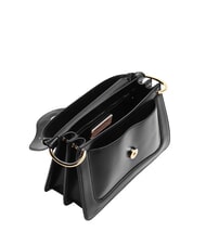 COCCINELLE C-ME CALF Sac &agrave; main avec bandouli&egrave;re Noir - Sacs pour Femme - 4