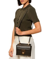 COCCINELLE ARLETTIS Mini sac en cuir textur&eacute; boue - Sacs pour Femme - 2
