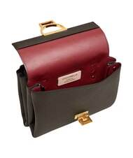 COCCINELLE ARLETTIS Mini sac en cuir textur&eacute; boue - Sacs pour Femme - 5