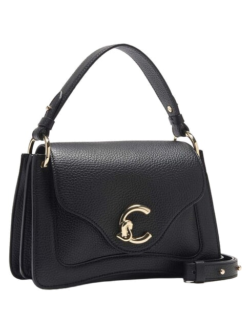 C-ME Sac &agrave; main avec bandouli&egrave;re Noir - Sacs pour Femme