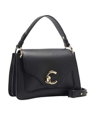 COCCINELLE C-ME Sac &agrave; main avec bandouli&egrave;re Noir - Sacs pour Femme - 2