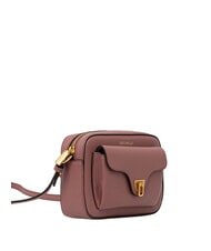 COCCINELLE BEAT SOFT Mini sac en cuir textur&eacute; Rose d'hiver - Sacs pour Femme - 2