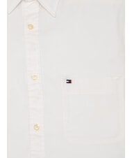 TOMMY HILFIGER TH CASUAL chemise &agrave; manches courtes blanc classique - Chemises pour hommes - 2