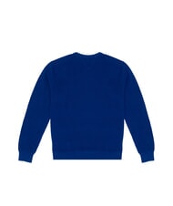 TOMMY HILFIGER TH Pull &agrave; col rond en nid d'abeille bleu en coin - Pulls pour hommes - 3