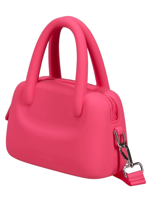 JELLYPOP Mini sac en silicone, avec bandouli&egrave;re rose hawa&iuml;en - Accessoires Voyage