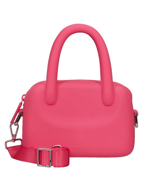 JELLYPOP Mini sac en silicone, avec bandouli&egrave;re rose hawa&iuml;en - Accessoires Voyage