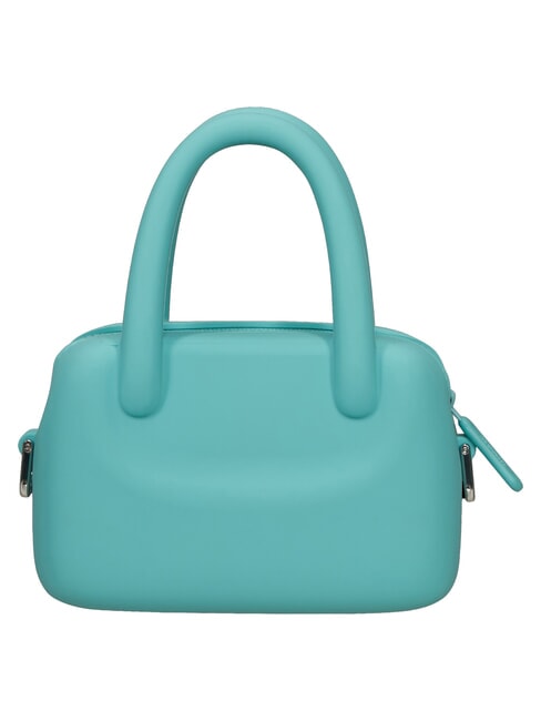 JELLYPOP Mini sac en silicone, avec bandouli&egrave;re turquoise poussi&eacute;reux - Accessoires Voyage