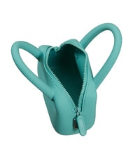 AMERICAN TOURISTER JELLYPOP Mini sac en silicone, avec bandouli&egrave;re turquoise poussi&eacute;reux - Accessoires Voyage - 5