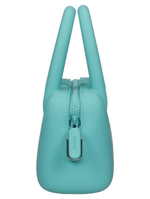JELLYPOP Mini sac en silicone, avec bandouli&egrave;re turquoise poussi&eacute;reux - Accessoires Voyage