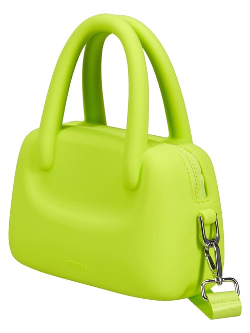 JELLYPOP Mini sac en silicone, avec bandouli&egrave;re chaux - Accessoires Voyage
