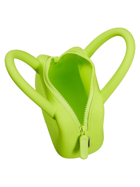 JELLYPOP Mini sac en silicone, avec bandouli&egrave;re chaux - Accessoires Voyage