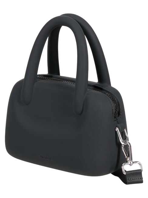 JELLYPOP Mini sac en silicone, avec bandouli&egrave;re NOIR - Accessoires Voyage