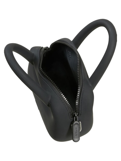 JELLYPOP Mini sac en silicone, avec bandouli&egrave;re NOIR - Accessoires Voyage