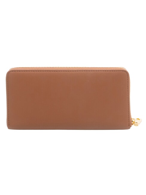 BOLD LOVE Portefeuille Zip Around ch&acirc;taigne - Portefeuilles Femme