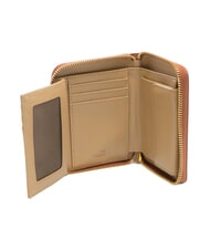 LOVE MOSCHINO EMBOSSED petit portefeuille zipp&eacute; - Portefeuilles Femme