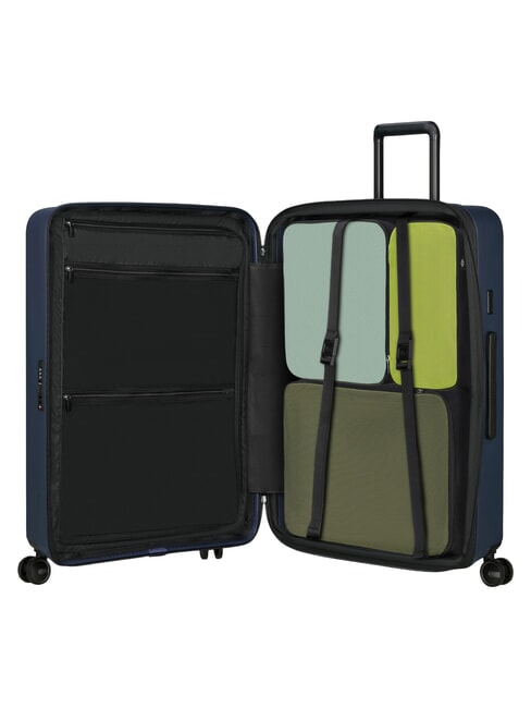 RESTACKD Grand chariot extensible minuit - Valises Rigides