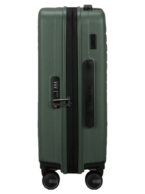 RESTACKD valise &agrave; roulettes, bagage &agrave; main extensible sauge - Valises cabine