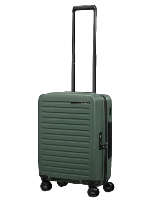 RESTACKD valise &agrave; roulettes, bagage &agrave; main extensible sauge - Valises cabine