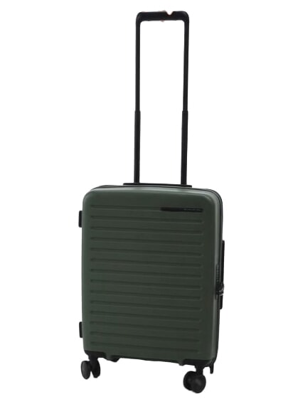 RESTACKD valise &agrave; roulettes, bagage &agrave; main extensible sauge - Valises cabine