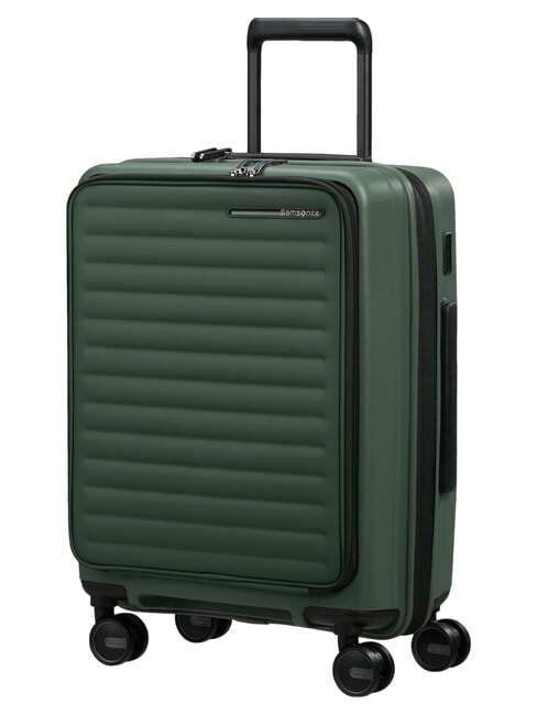 RESTACKD valise &agrave; roulettes, bagage &agrave; main extensible sauge - Valises cabine