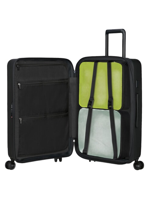 RESTACKD Chariot moyen, extensible NOIR - Valises Rigides
