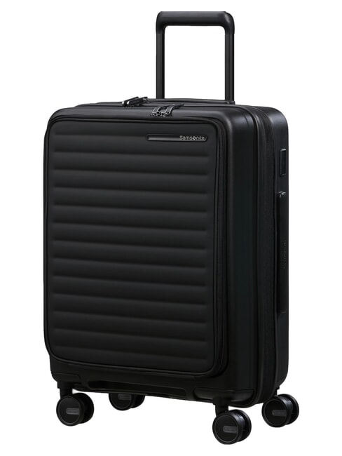 RESTACKD valise &agrave; roulettes, bagage &agrave; main extensible NOIR - Valises cabine