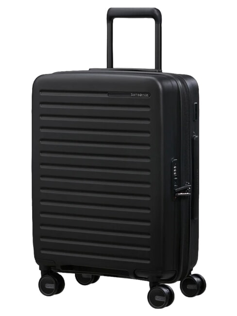 RESTACKD valise &agrave; roulettes, bagage &agrave; main extensible NOIR - Valises cabine