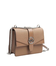 MICHAEL KORS MK Mini sac bandouli&egrave;re en cuir bois flott&eacute; - Sacs pour Femme - 3