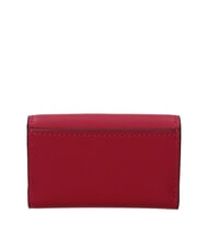 MICHAEL KORS LYRA Grand portefeuille en cuir framboise noire - Portefeuilles Femme - 3