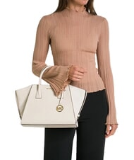 MICHAEL KORS AVRIL Sac &agrave; main en cuir, avec bandouli&egrave;re - Sacs pour Femme