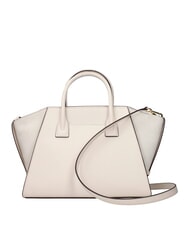MICHAEL KORS AVRIL Sac &agrave; main en cuir, avec bandouli&egrave;re cr&egrave;me l&eacute;g&egrave;re - Sacs pour Femme - 4