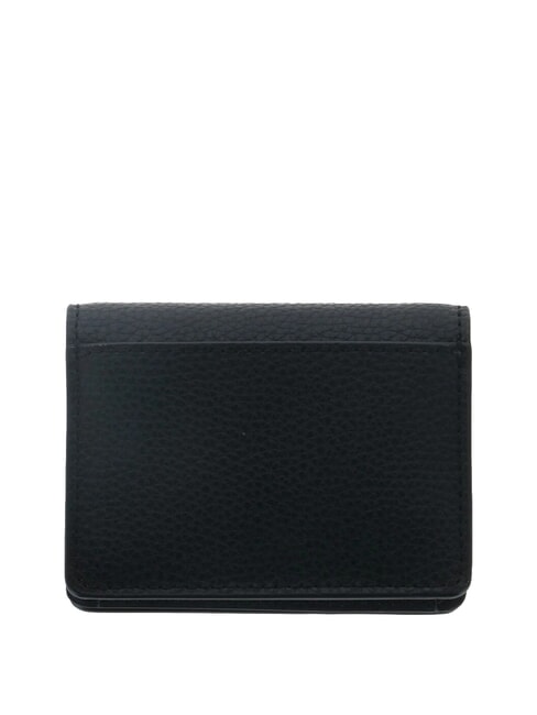 MK Portefeuille en cuir pour femme noir - Portefeuilles Femme