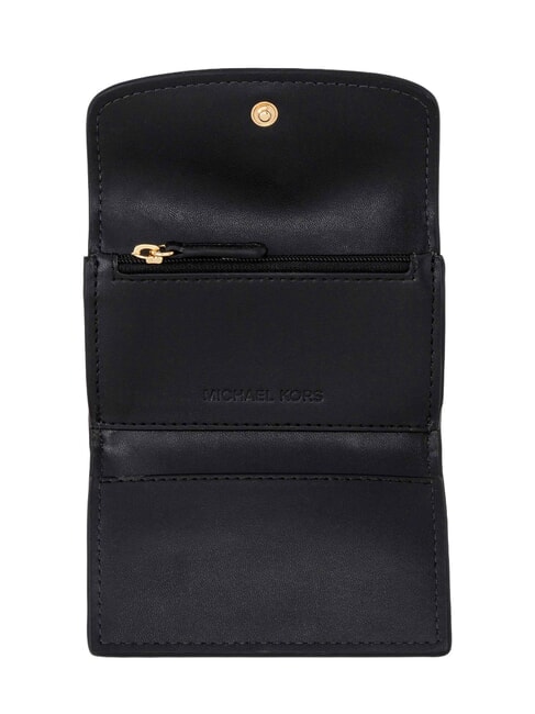 LYRA portefeuille en cuir noir - Portefeuilles Femme