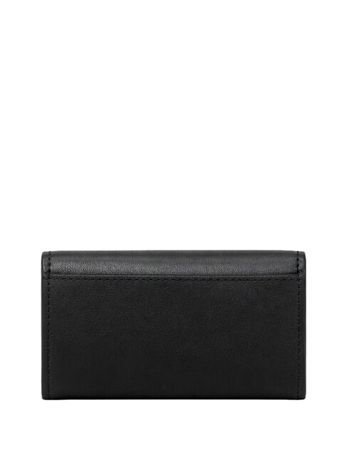 LYRA portefeuille en cuir noir - Portefeuilles Femme