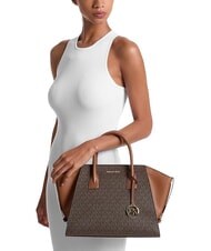 MICHAEL KORS LOGO Sac &agrave; main avec bandouli&egrave;re brun - Sacs pour Femme - 4