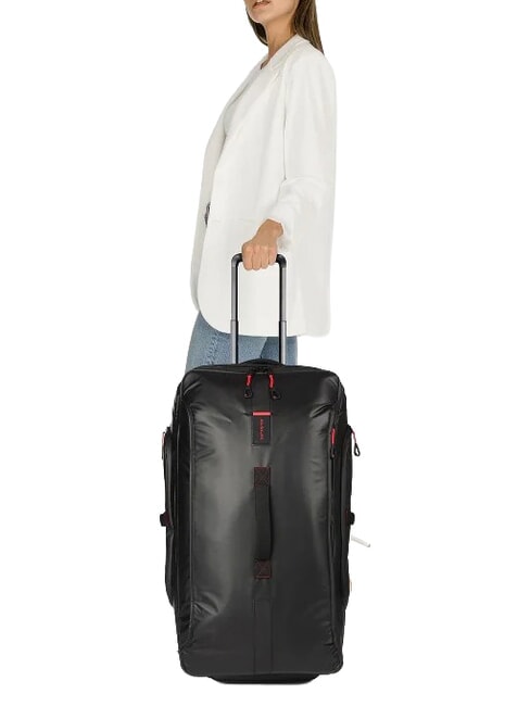 PARADIVER LIGHT Grand sac de voyage &agrave; roulettes NOIR - Sacs de voyage