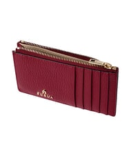 FURLA CAMELIA Portefeuille plat en cuir CERISE d - Portefeuilles Femme - 3