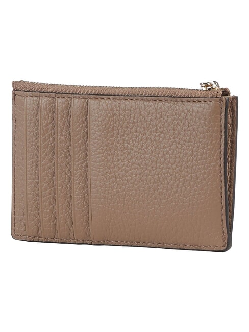 CAMELIA Portefeuille plat en cuir caramel au beurre - Portefeuilles Femme