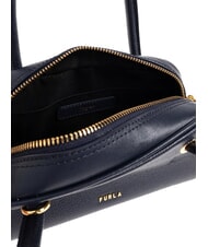 FURLA POPPY Mini sac &agrave; main avec bandouli&egrave;re bleu encre - Sacs pour Femme - 4