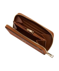 FURLA CAMELIA Portefeuille zipp&eacute; en cuir extra brun - Portefeuilles Femme - 2