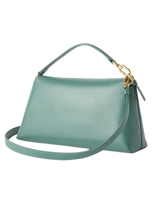 SFERA SOFT Sac &agrave; main en cuir, avec bandouli&egrave;re lierre vert - Sacs pour Femme