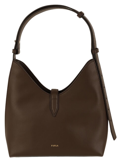 GOCCIA  sac bandouli&egrave;re tons expresso - Sacs pour Femme